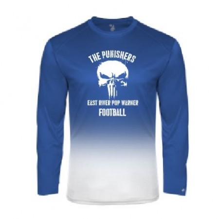 4204 YOUTH & ADULT OMBRE L/S TEE