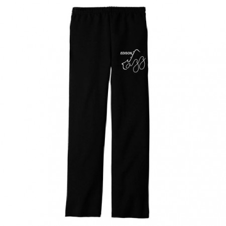 974MP  JERZEES® NuBlend® Open Bottom Pant with Pockets