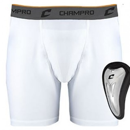  BPS14C Compression Boxer Short with Cup