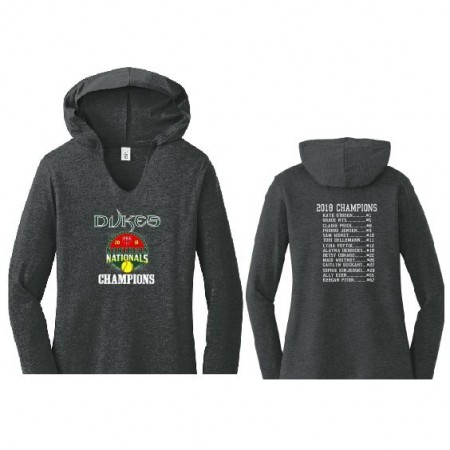 DM139L  District ® Women’s Perfect Tri ® Long Sleeve Hoodie