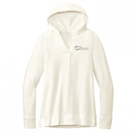 LK826  Port Authority® Ladies Microterry Pullover Hoodie