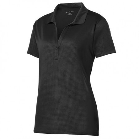   LST630 Sport-Tek® Ladies Embossed PosiCharge® Tough Polo™