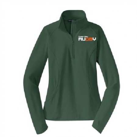 LST850 LADIES Sport-Tek® Sport-Wick® Stretch 1/2-Zip Pullover