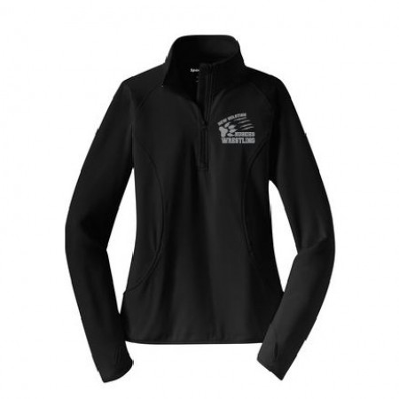 Sport-Tek® Ladies Sport-Wick® Stretch 1/2-Zip Pullover