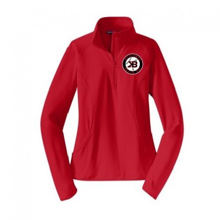 Sport-Tek® Ladies Sport-Wick® Stretch 1/2-Zip Pullover