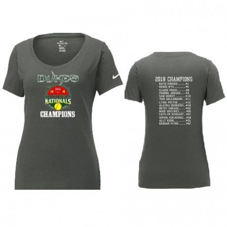 NKBQ5236  Nike Ladies Core Cotton Scoop Neck Tee