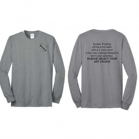 PC55LS  Port & Company® Long Sleeve Core Blend Tee