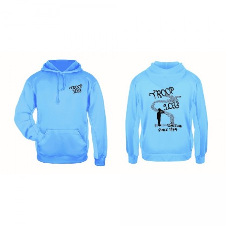 1454 YOUTH & ADULT PERF. FLEECE HOOD