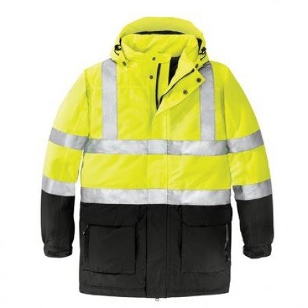 J799S Port Authority® ANSI 107 Class 3 Safety Heavyweight Parka