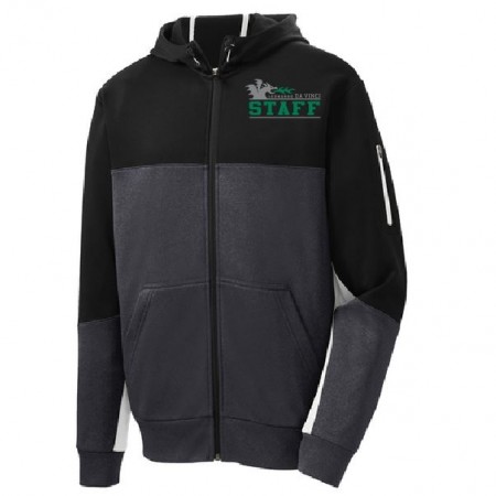 ST245 MEN'S & WOMEN'S Sport-Tek® Tech Fleece Colorblock Full-Zip Hooded Jacket