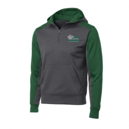 GRAPHITE HEATHER / FOREST GREEN
