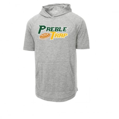 ST404  Sport-Tek ® PosiCharge ® Tri-Blend Wicking Short Sleeve Hoodie
