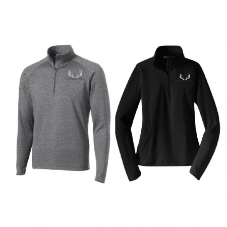 ST850BB MEN'S & LADIES Sport-Tek® Sport-Wick® Stretch 1/2-Zip Pullover