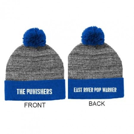 STC41  Sport-Tek ® Heather Pom Pom Beanie