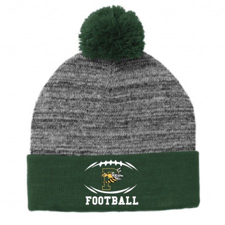 STC41  Sport-Tek ® Heather Pom Pom Beanie