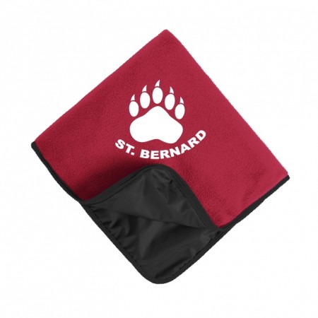 TB850  Port Authority® Fleece & Poly Travel Blanket