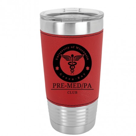 20 oz. Leatherette Polar Camel Insulated Tumbler