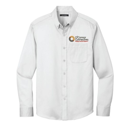W808 Port Authority® Long Sleeve SuperPro React™ Twill Shirt