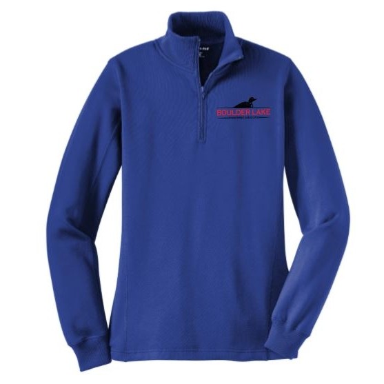 LST253 Sport Tek Ladies 1 4 Zip Sweatshirt