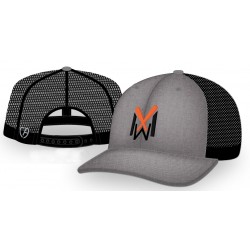 i8509 Flexfit 110® Melange Trucker Mesh Back Cap