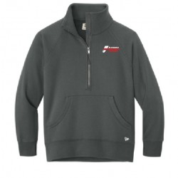 LNEA528  New Era® Women’s Heritage Fleece 1/2-Zip