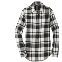 LW668  Port Authority® Women's Plaid Flannel Tunic