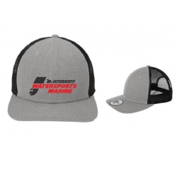 NE207  New Era® Snapback Low Profile Trucker Cap