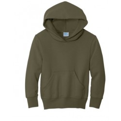PC90YH  Port & Co™ Youth Core Fleece Pullover Hooded Sweatshirt SCREENPRINT