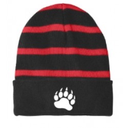 STC31  Sport-Tek® Striped Beanie with Solid Band