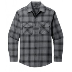 GREY/BLACK OPEN PLAID