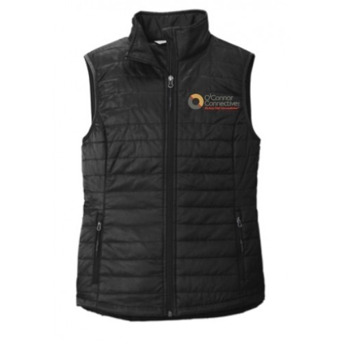 L851  Port Authority® Ladies Packable Puffy Vest