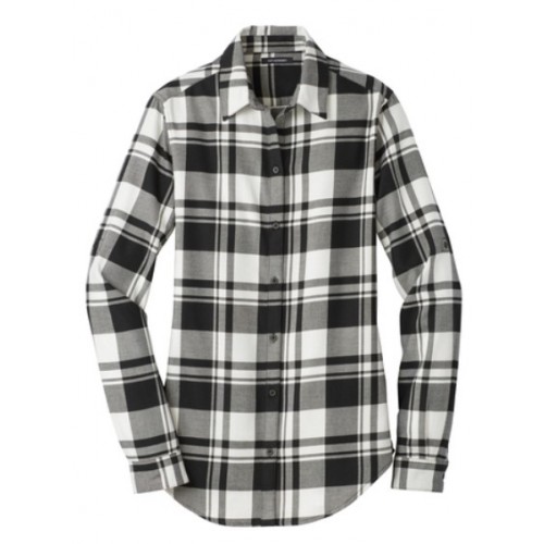 LW668 WOMEN'S Port Authority® Plaid Flannel Tunic