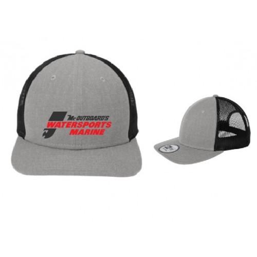 NE207  New Era® Snapback Low Profile Trucker Cap