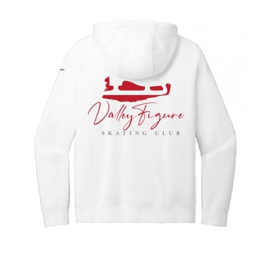 NKFD9889  Nike Women's Club Fleece Sleeve Swoosh Pullover Hoodie