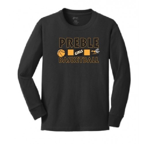 PC54YLS  Port & Company® Youth Long Sleeve Core Cotton Tee