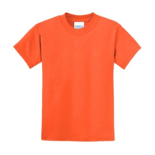 PC55Y  Port & Co™ Youth Core Blend Tee SCREENPRINT