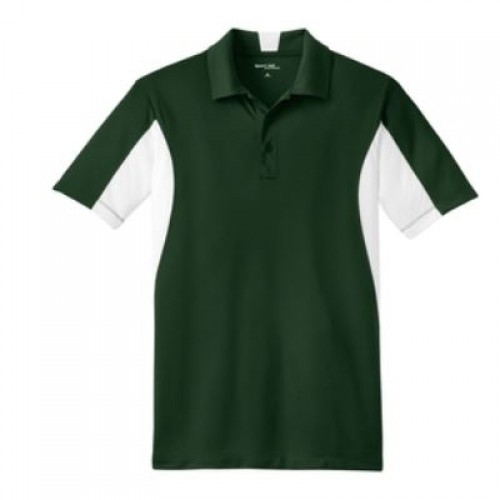 ST655  Sport-Tek® Side Blocked Micropique Sport-Wick® Polo