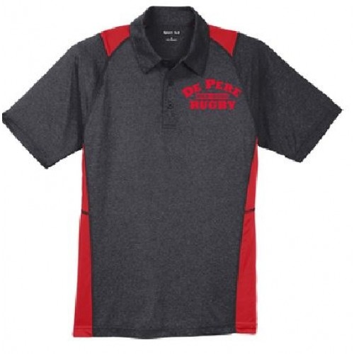 ST665 MEN'S Sport-Tek® Heather Colorblock Contender™ Polo