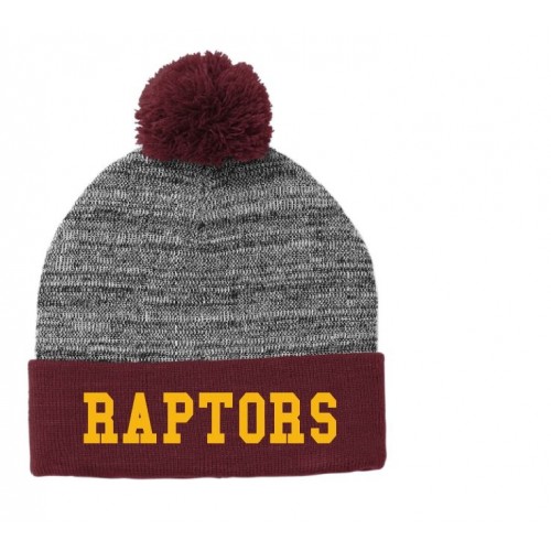 STC41  Sport-Tek ® Heather Pom Pom Beanie