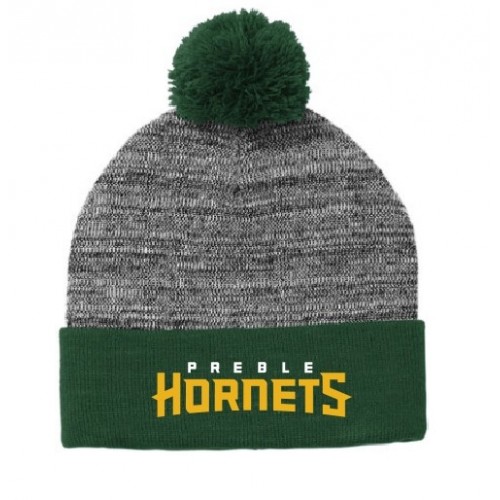 STC41  Sport-Tek ® Heather Pom Pom Beanie