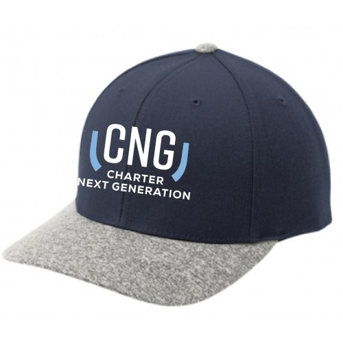 TRUE NAVY/GREY HEATHER