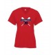 B-Core Ladies V-Neck Tee