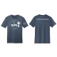 HEATHERED NAVY NO SMALL
