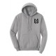 ATHLETIC HEATHER (BLACK LOGO)
