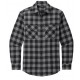 GREY/BLACK BUFFALO CHECK